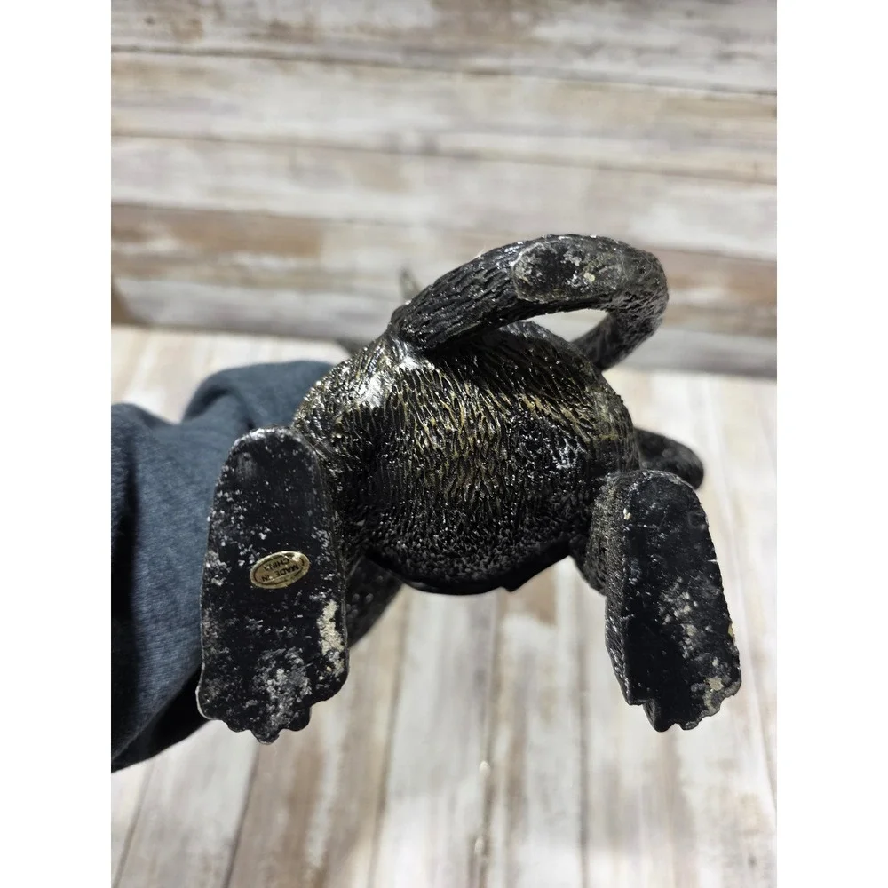 Monkey Candle Holder See No Evil‎ Figurine Statue Rustic Home Decor MCM